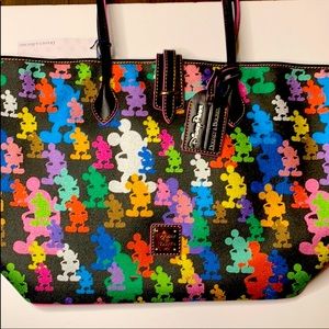 Disney Dooney & Bourke Mickey Mouse Silhouette Bag